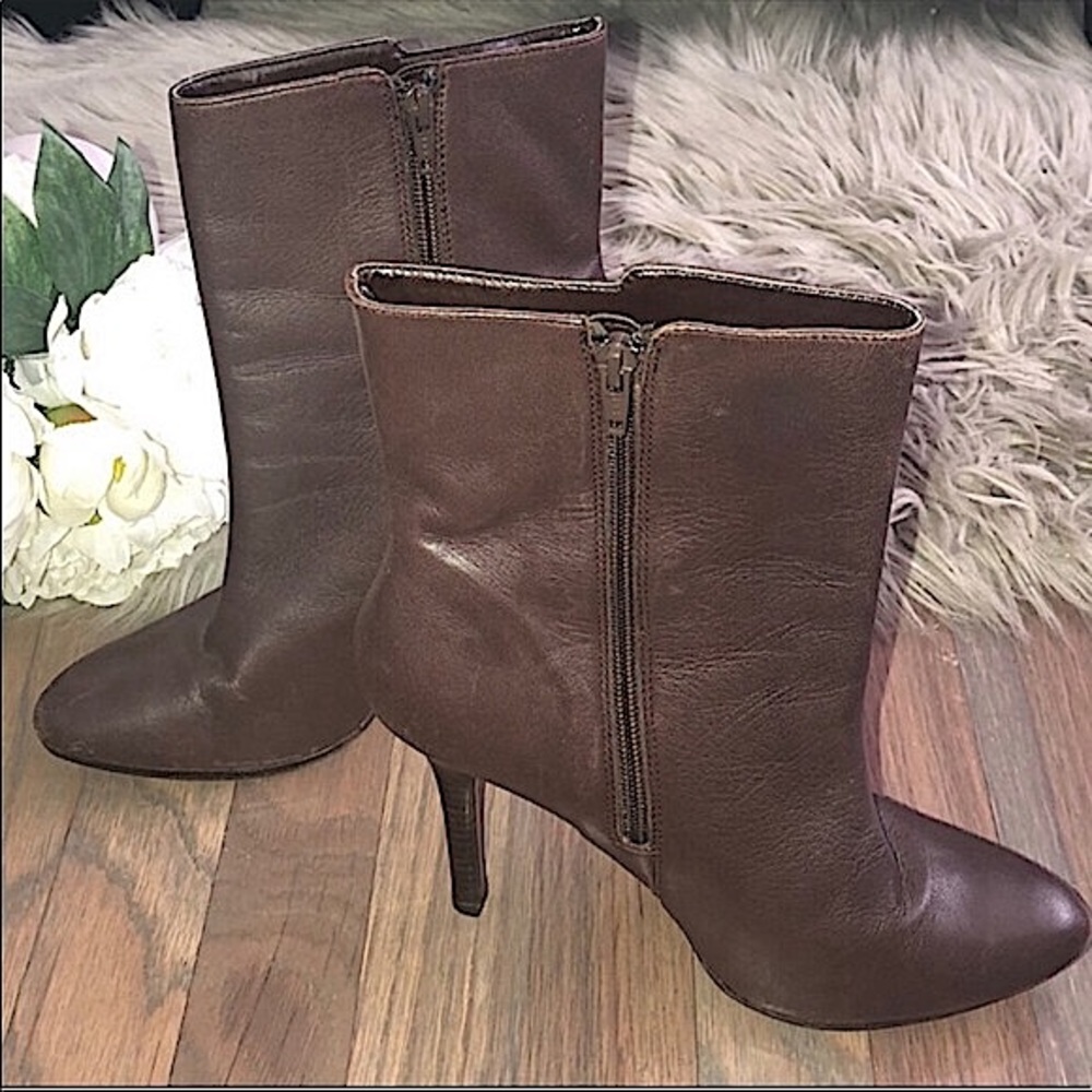 Ralph Lauren Larissa Dark Brown Boots